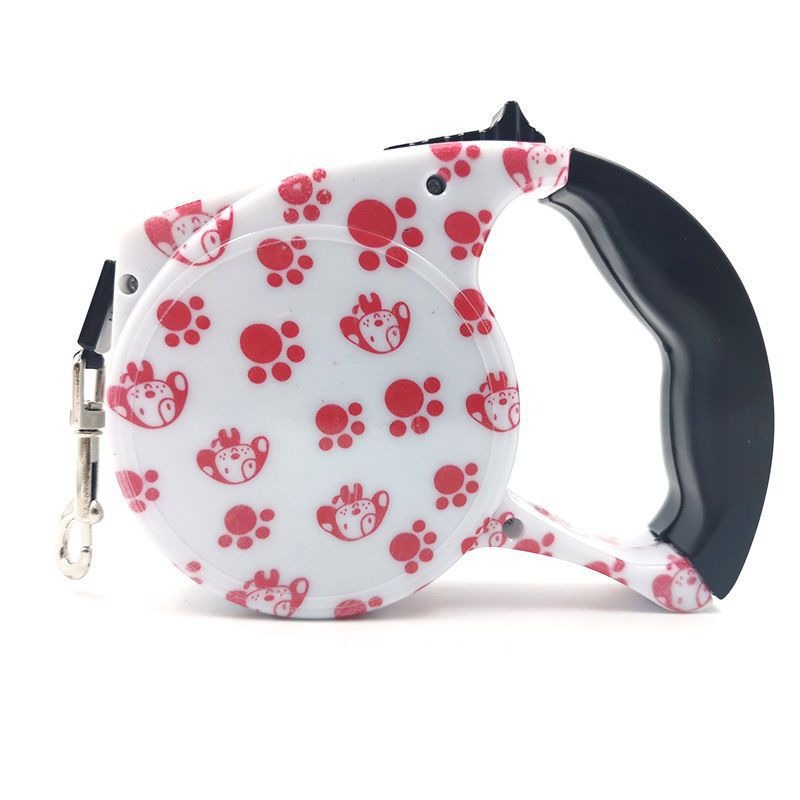 5M Retractable Dog Leash Automatic Pet Walking Lead with Anti Slip Handle for Small Medium Large Dogs