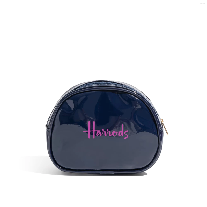 Waterproof Makeup Bag NEW hot - Lightweight Travel Cosmetic Bag, PVC, Solid Color, Compact Zipper