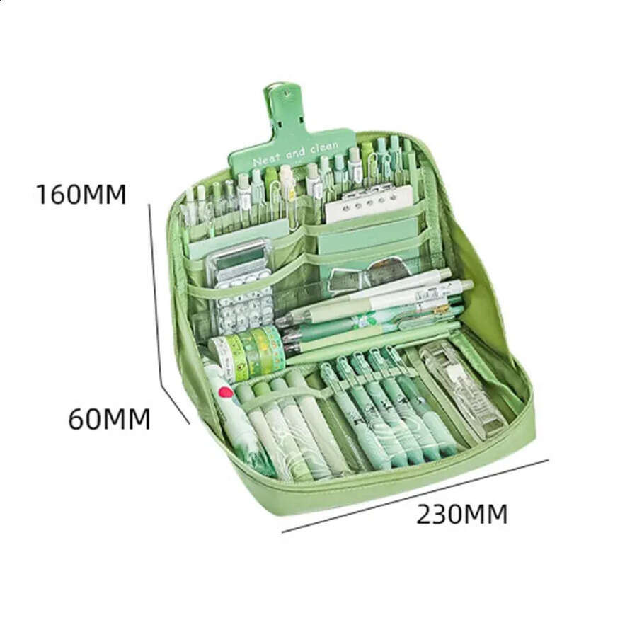 wholesale Wholesale 12 Layer Large Capacity Pencil Case Multifunctional Portable Stationery Storage Student School Supplies 240817