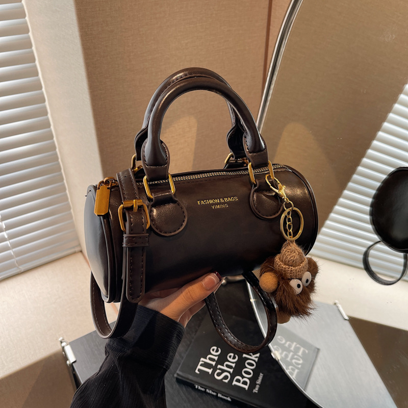 Women Shoulder High-end Commuting Handbag Versatile Crossbody Bag Fashion Trendy Triple Black Beige Brown Coffee Free shipping 06ac 910