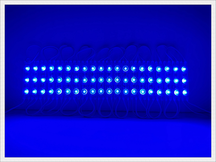 220V / 110V LED Light Module for Sign Letter 1.8W 220lm SMD 3030 3 led IP65 63mm*13mm ultrasonic Seal Super Bright no Need of Transformer