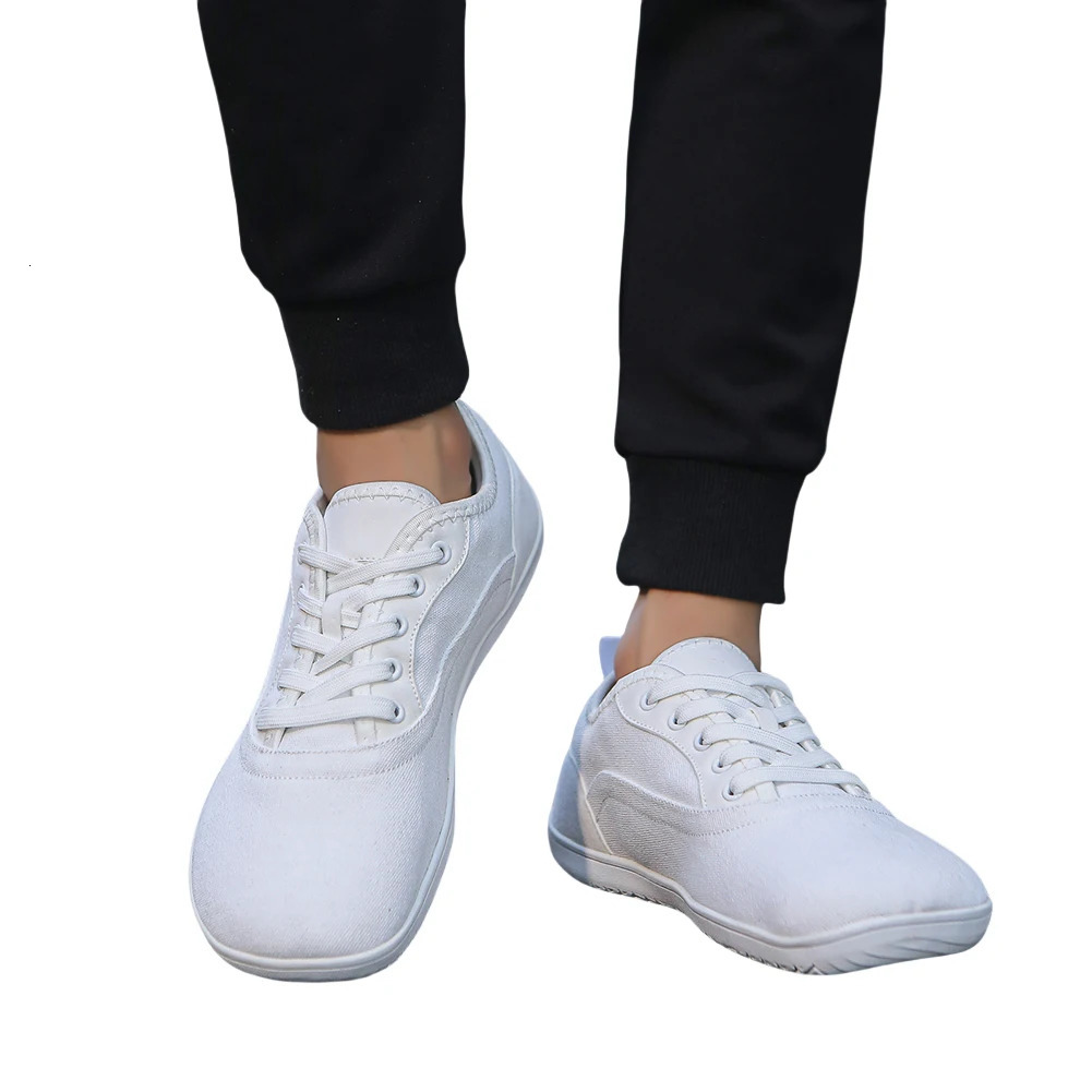 Minimalist Barefoot Shoes Wide Barefoot Shoes Breathable Casual Walking Shoes Non Slip Cross Training Sneakers for Men Women 241213