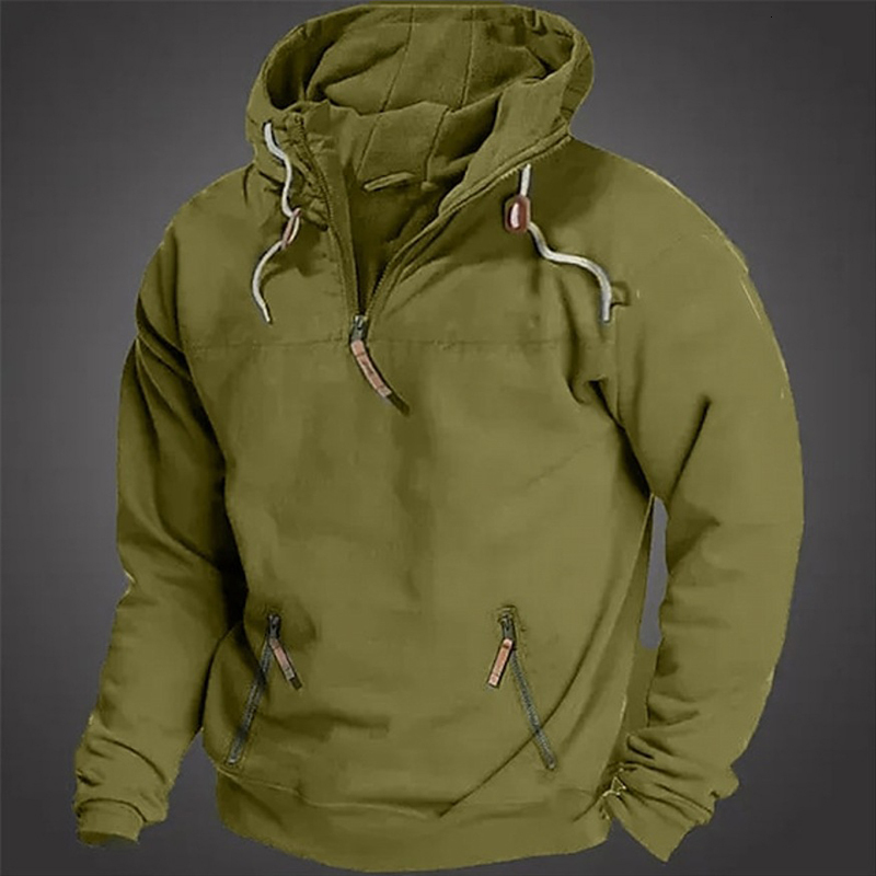 Autumn Winter Fashion Sweatshirts Men Casual Haruku Loose Hooded Shirt Hip Pop Pullover Zip-Up Hoodies Man Clothing