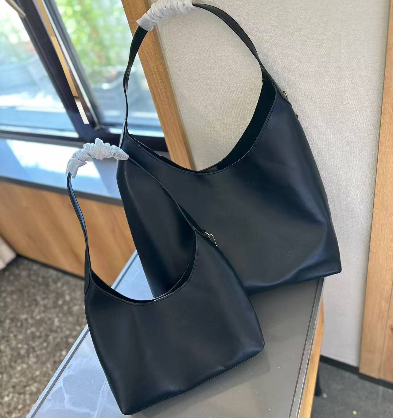 Brooklynn bag 23 28 39cm big cu068 brooklyn 39 lana suede bag Leather Handbag tote hobo with Style high Quality Classic Underarm Bags Tote Shoulder bags