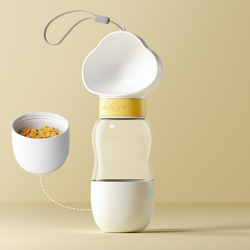 Dog water bottle Portable accompanying cup water bottle pet water feed water drink Water products