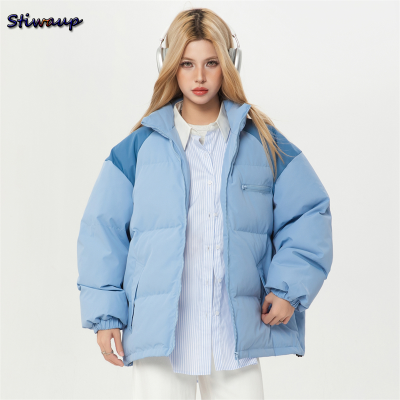 Women's Padded Down Jacket Fashion Women Winter Puffer Coats Woman 2024 New Outerwear Women's Lightweight Padded Lady Jackets