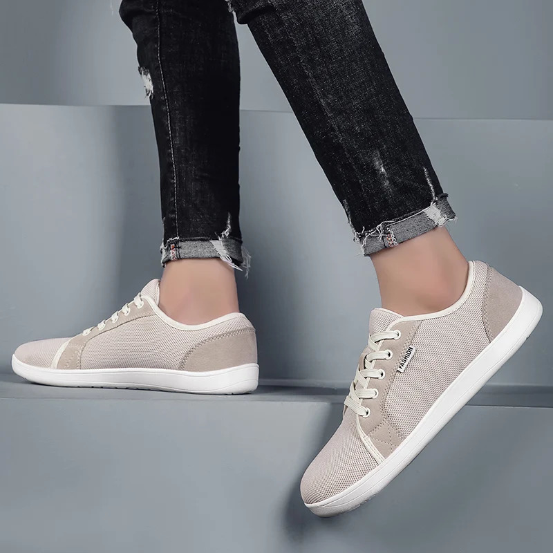 YRZL Men Wide Barefoot Shoes for Unisex Outdoor Womens Running Zero Drop Casual Sneakers Minimalist Shoes Men 241213