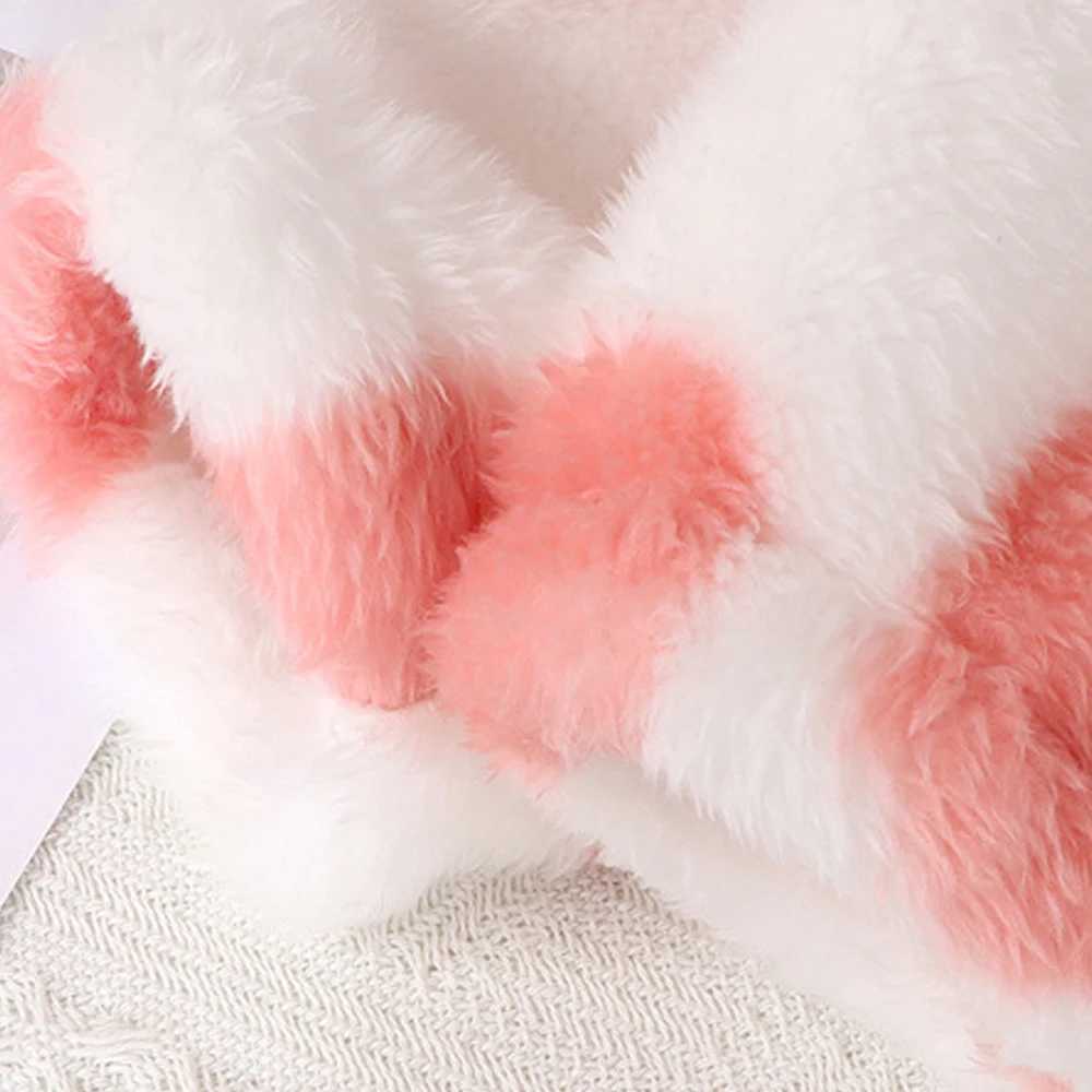 Fashion Girls Plush Warm Jacket Clothing Spring Autumn Children Coat Long Sleeve Toddler Kids Sport Clothing 5 to 10 Years OldXJ241214