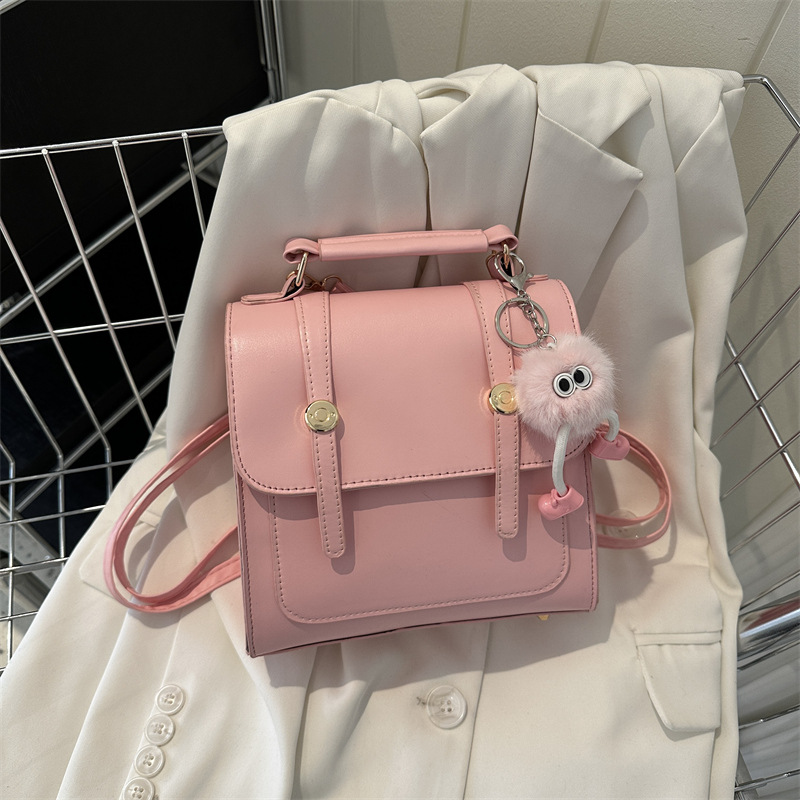 2025 free shipping designer bags for womens Backpack bags black pink sliver brown Minimally designed backpack
