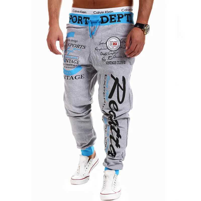 2024 New Men Jogging Long Pants Autumn and Winter Mens Fleece Hip Hop Sweatpants Soft Sports Pants Jogging Pants X241216