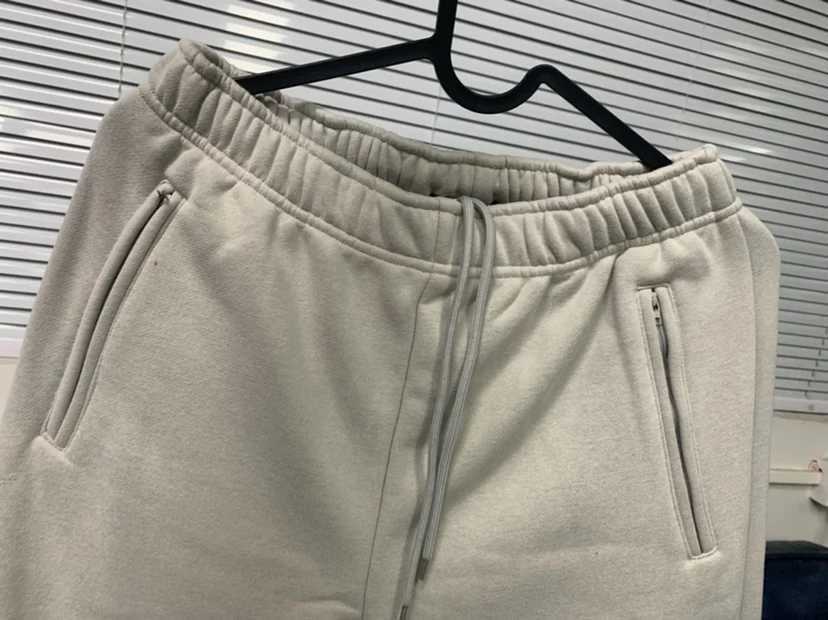 2023Fw Fleece Season 6 Pants Men Women Thickened Solid And West Sweatpants Hip Hop Drawstring Ye Trousers X241216