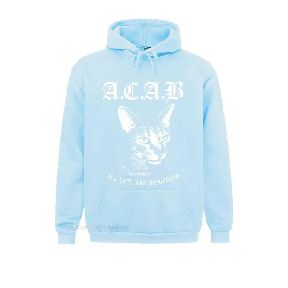 Mens Acab Pullover Hoodie Cartoon Print Acab Hoodie 100% Pullover Hoodie Mens Funny Casual Printed T-shirt Kavay Clothing X241216