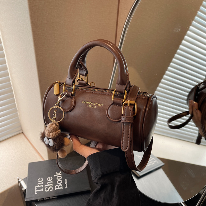 Women Shoulder High-end Commuting Handbag Versatile Crossbody Bag Fashion Trendy Triple Black Beige Brown Coffee Free shipping 06ac 910