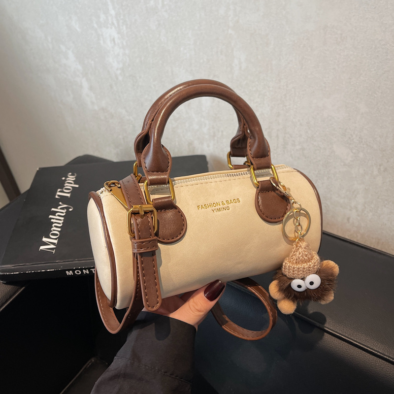 Women Shoulder High-end Commuting Handbag Versatile Crossbody Bag Fashion Trendy Triple Black Beige Brown Coffee Free shipping 06ac 910