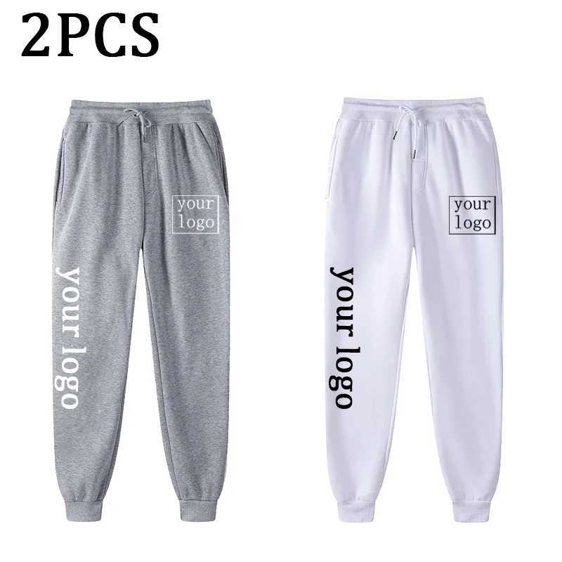 Your Own Design Custom Pants Men Women Brand /Picture Text DIY Long Pants Fashion Casual Couple Trousers Jogging Sweatpant X2503191