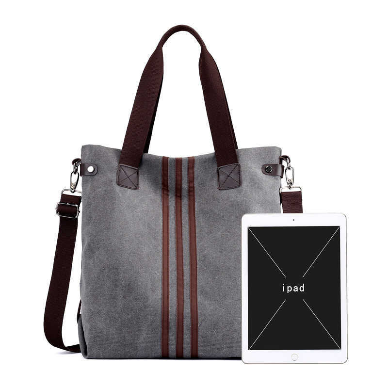 Fashion canvas women's bag autumn winter handbag versatile Korean fashion solid color Single Shoulder Messenger Bag 241215