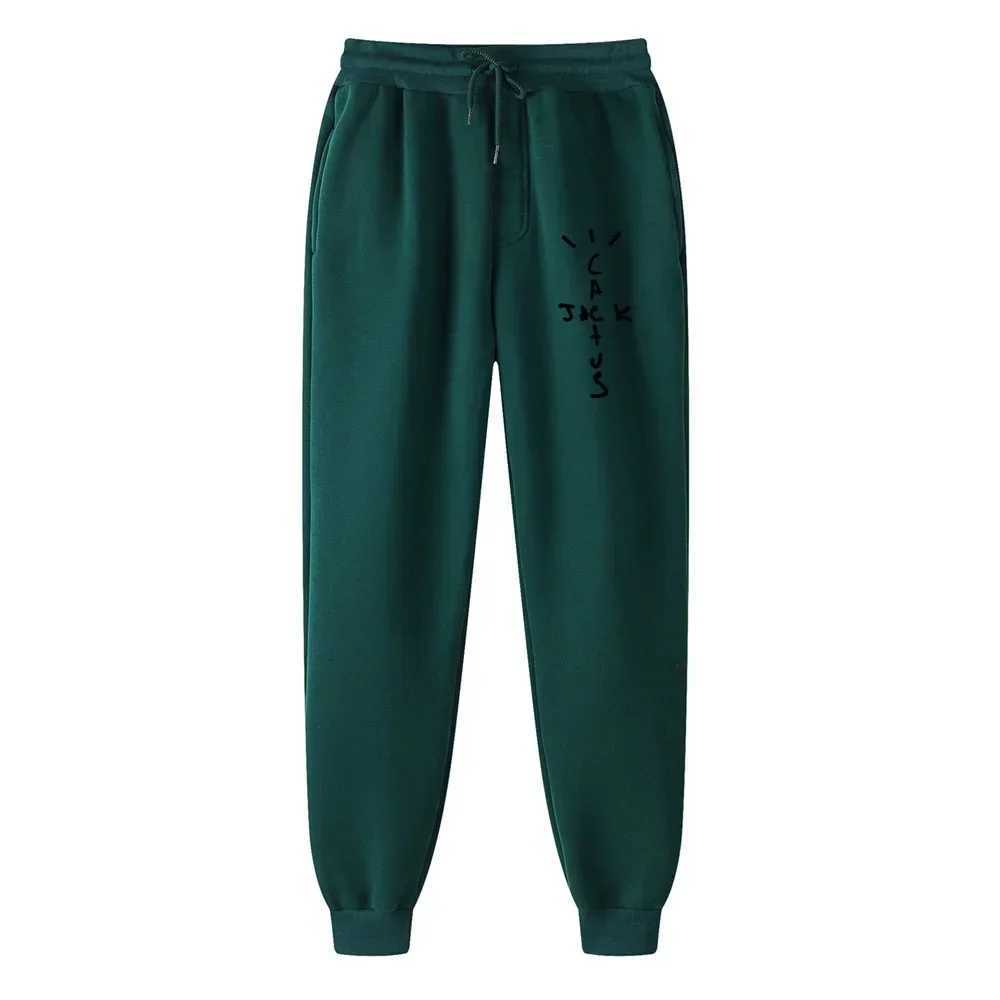 New Hot-selling Fleece Trousers Jack Cactus Letter Printing Men Ladies Mens Jogging Pants Hip-hop Street Pants X2503191
