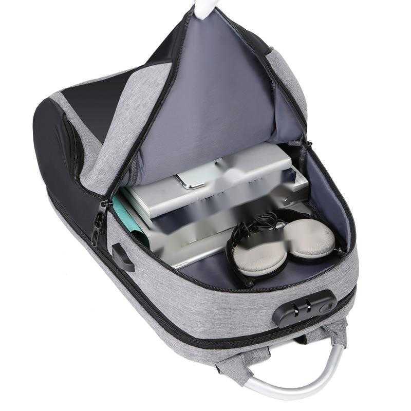 Backpack Mens Backpack Security WoMens Business Travel Multi-function Password Lock Bag Large Capacity Travel Bag Laptop Bag 240920