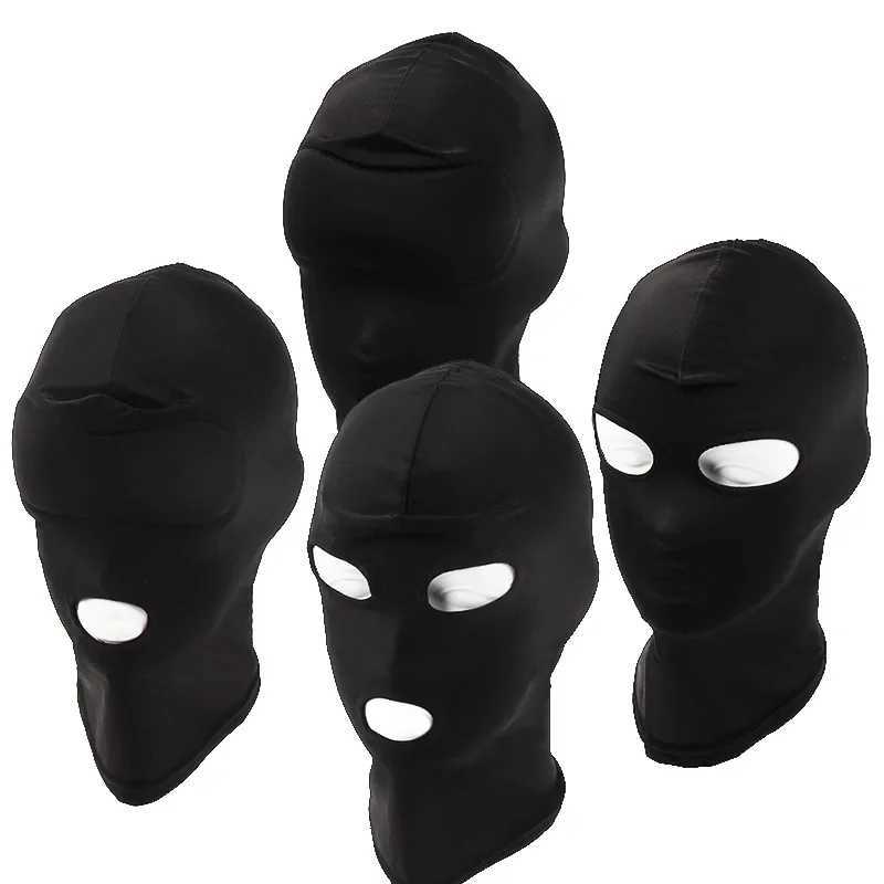 Elasticity Mask unisex standard seamless fetish hat used for role-playing makeup party hats tactical facial masks outdoor tactical games Y241216