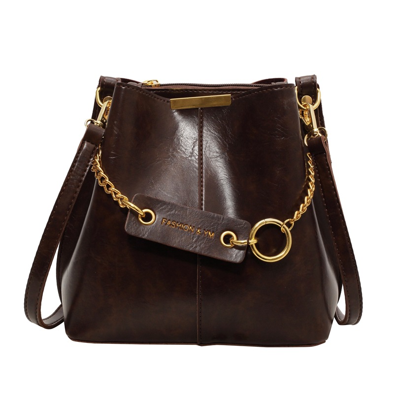Women's Shoulder Crossbody Bag High-end Design Sense Niche Retro Versatile Triple Black Brown Khaki Coffee Commute Free shipping