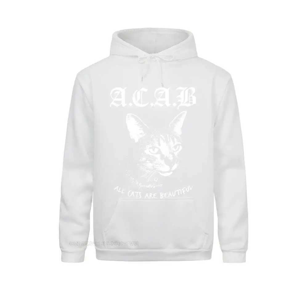Mens Acab Pullover Hoodie Cartoon Print Acab Hoodie 100% Pullover Hoodie Mens Funny Casual Printed T-shirt Kavay Clothing X241216