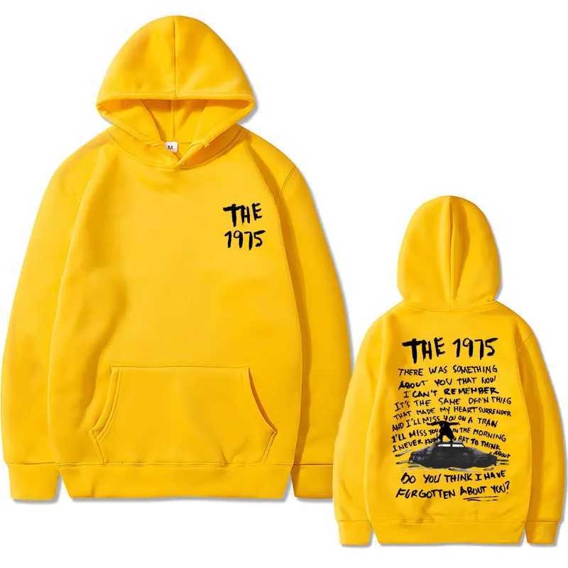 1975 Graphic Print Hoodie Being Funny in a Foreign Language Album Sweatshirt Vintage Style for Men u0026 Women L2510182PP6