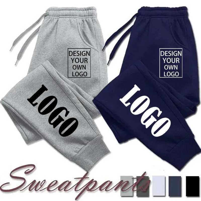 Customized New Men Sweatpants Casual Jogging Slim Fit Drawstring Trousers Athletic Sport Pants X250319