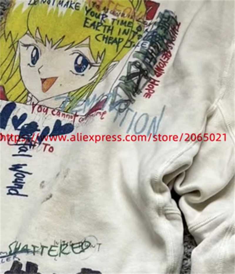 Vintage Graffiti Printing Saint Sweatpants For Men Women High Quality Jogger Drawstring Pants X2503191