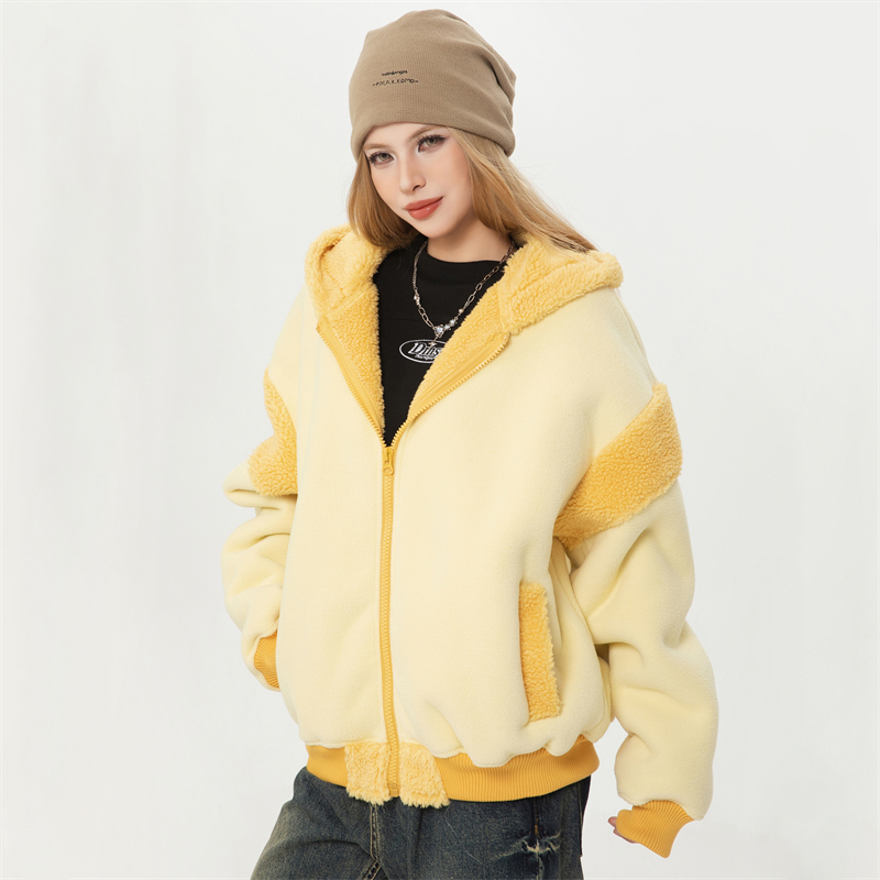 Womens Winter Parkas Designer Hoodies Women's Clothing Winter 2024 Korean Style Winter Christmas Clothes for Women Warm Plush Off Shoulder Christ