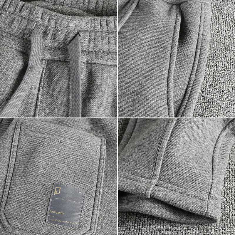 2024 Autumn and Winter New American Retro Thick Velvet Sweatpants Mens High Street Washed Drawstring Casual Loose Sports Pants X241216