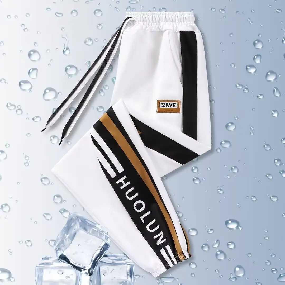 New Mens Joggers Casual Pants Spring Sweatpants Workout Running Gym Fitness Khaki Sports Trousers Men Clothing Digital Printing X250319