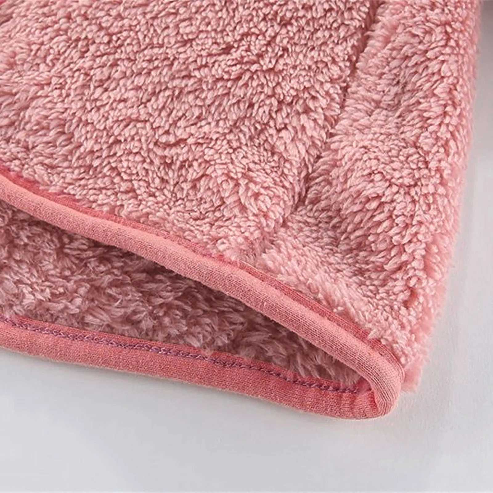 Newborn Infant Baby Girls Boys Bear Ears Hooded Outerwear Zipper Warm Fleece Winter Coat Winter Plus Size Childrens ClothingXJ241214