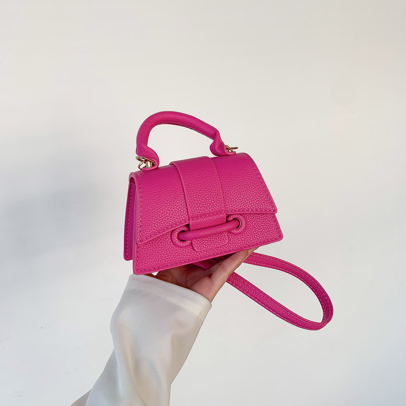 new Free shipping designer bags for womens Inclined shoulder bag black rose red white brown pink Solid color simplicity