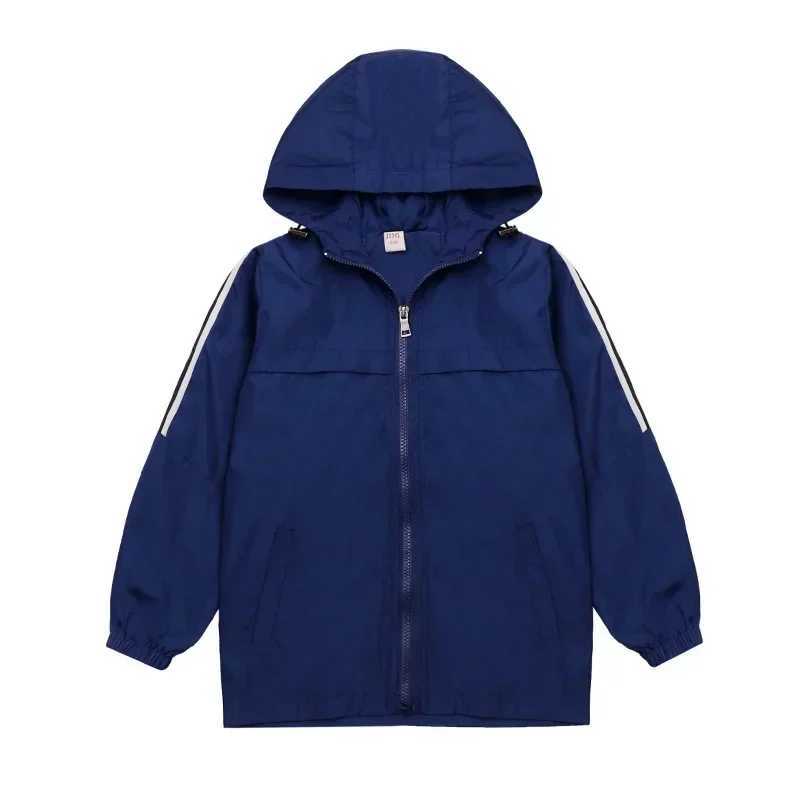 Autumn Childrens Clothes Double-sided Wear Jacket Fleece Coat Boy Waterproof Windproof Children Outerwear Sport Jacket For BoysXJ241214