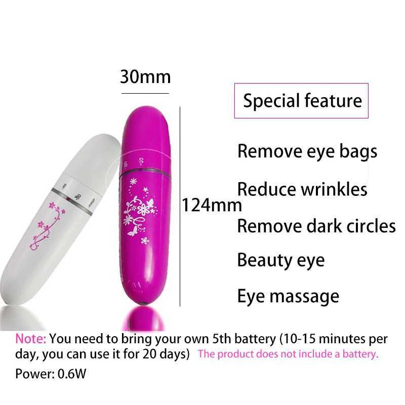 Eye Care Beauty Instrument Remove Wrinkle Dark Circles Puffiness Anti-aging Mini Electric Portable Eyes Vibration MassagerXJ250224