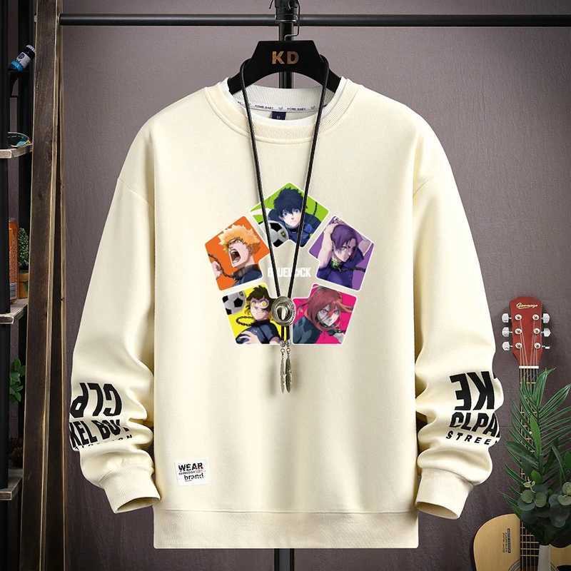 Anime Clothes Blue Lock Graphic T Shirts S-5XL Men Women Streetwear Oversized Long Sleeve T-shirts Harajuku Tops anime tshirt W241216