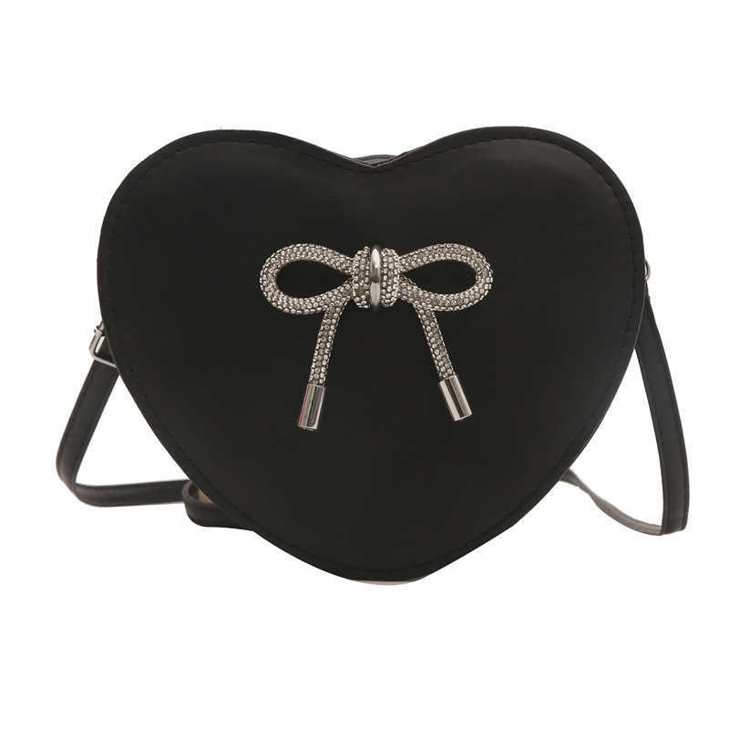 Bow shaped small bag for women the summer of high end texture and versatile popular fashion chain crossbody bag