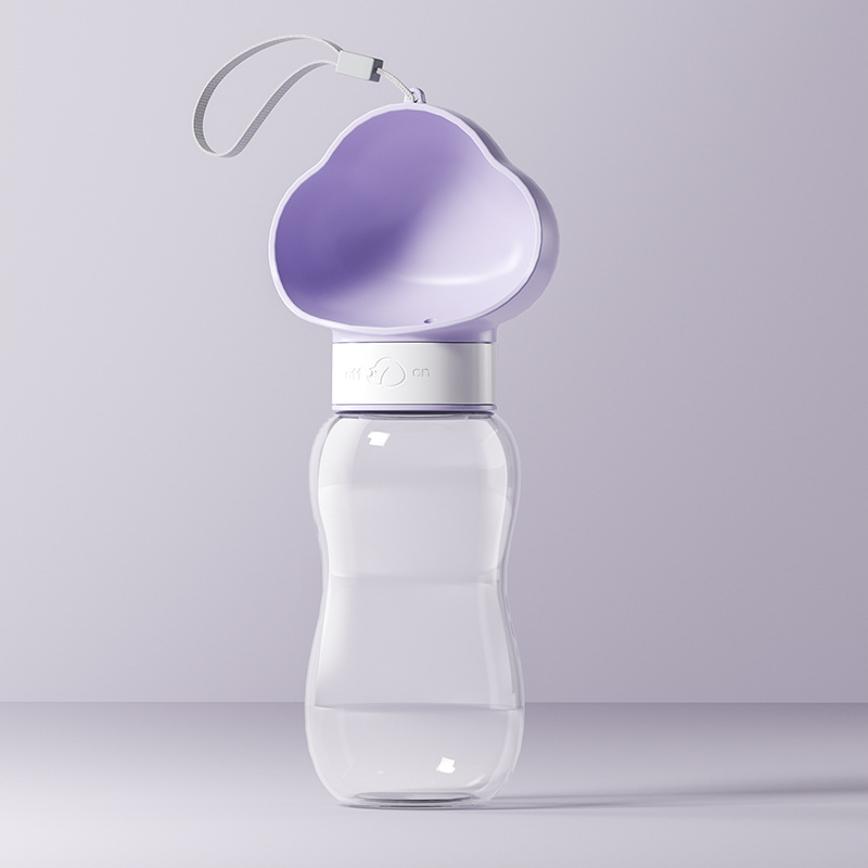 Dog water bottle Portable accompanying cup water bottle pet water feed water drink Water products