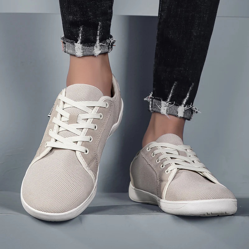 YRZL Men Wide Barefoot Shoes for Unisex Outdoor Womens Running Zero Drop Casual Sneakers Minimalist Shoes Men 241213