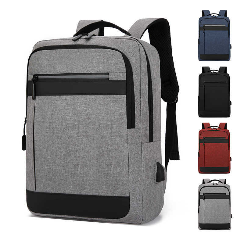 Usb Charging Leisure Business Backpack Large Capacity Laptop Backpack Travel Bag Mens Outdoor Backpack 240920