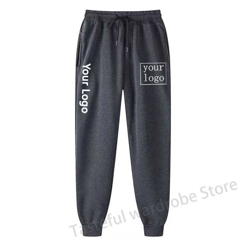 Your Own Design Brand /Picture Personalized Custom Pants Text DIY Long Pants Casual Trousers Men Women Jogging Sweatpant X2503191