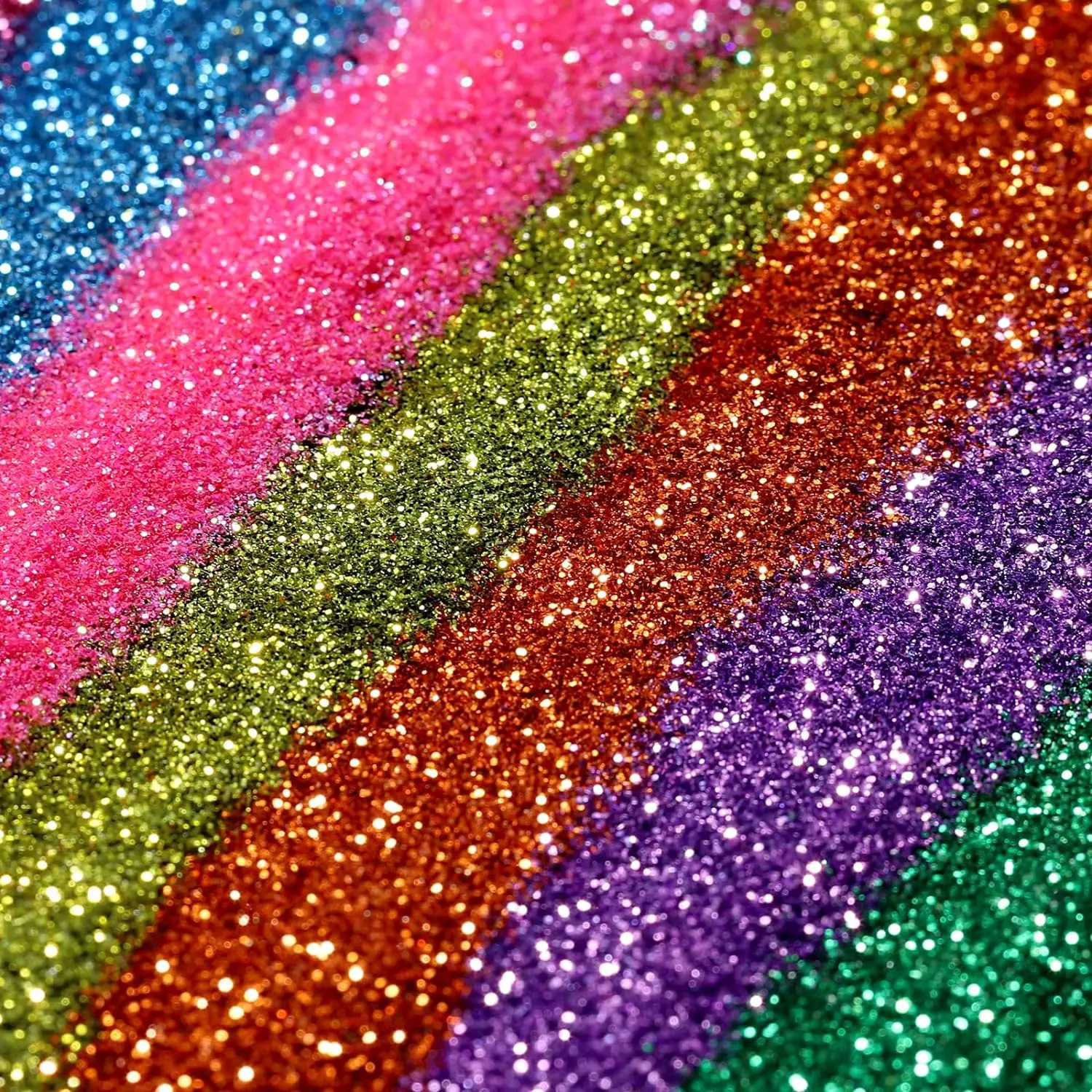 Sparkly Fine Glitter for Crafting 32 Colors of Nail Face Powder Arts Rainbow Body Tattoo G 241213