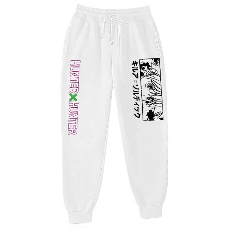 Japanese Anime Hunter x Hunter Printed Pants Mens Sports Pants Jogger Lounge Pants Pocket Outdoor Hiking Running Trouser Sports Pants X241216