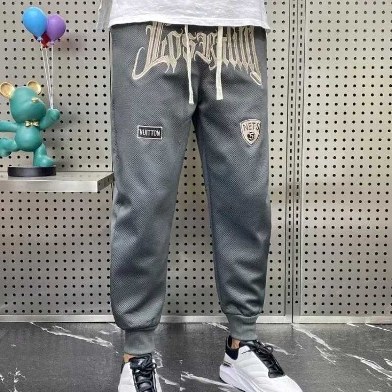 New Autumn Street Mens Sports Cotton Pants Harajuku Street Printed Pants Fashion Mens Clothing 2024 Hot Sale X241216