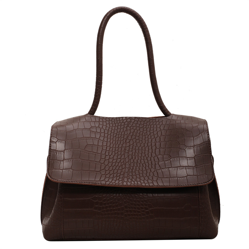 Women Shoulder Large Capacity High-end Western-style Armpit Crossbody Tote Bag Commuter Triple Black Brown Coffee Free Shipping New Free Delivery Desi