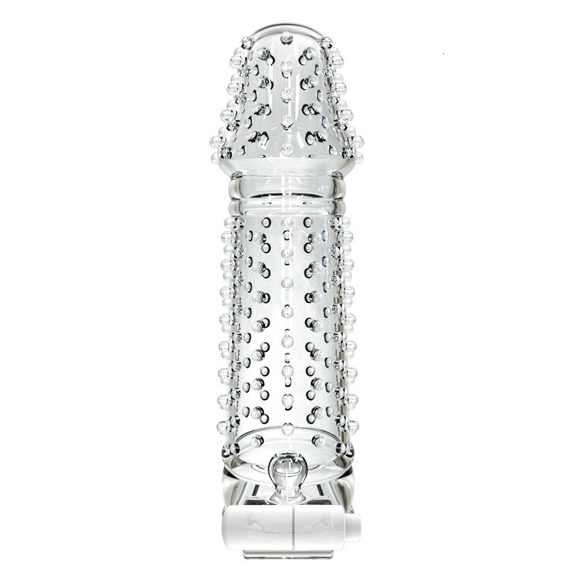 Low Price Male Sex toys Prelong Crystal Penis Condom For Men