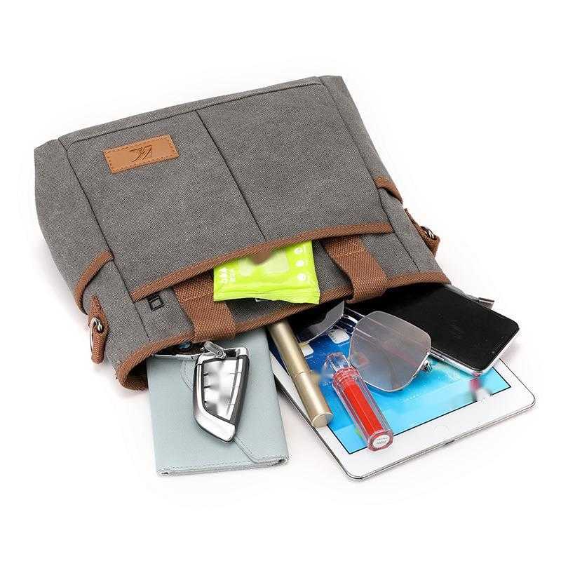 Shoulder Bag Women's Bag Trend Versatile Simple Fashion Korean Version Large Capacity Handheld Crossbody Canvas Bag 241215