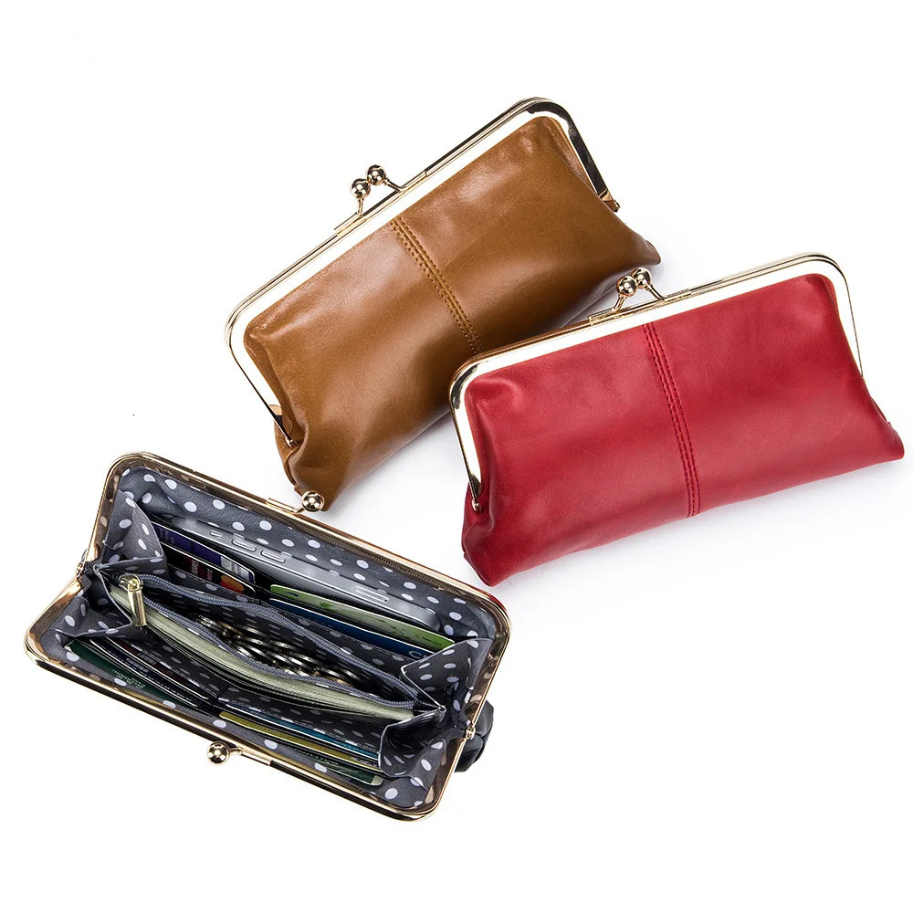 Home>Products>Fashion>Retro Clip on Clutch Wallet>Womens Single Port Gold Storage Bag Mobile Wallet 2080 241212