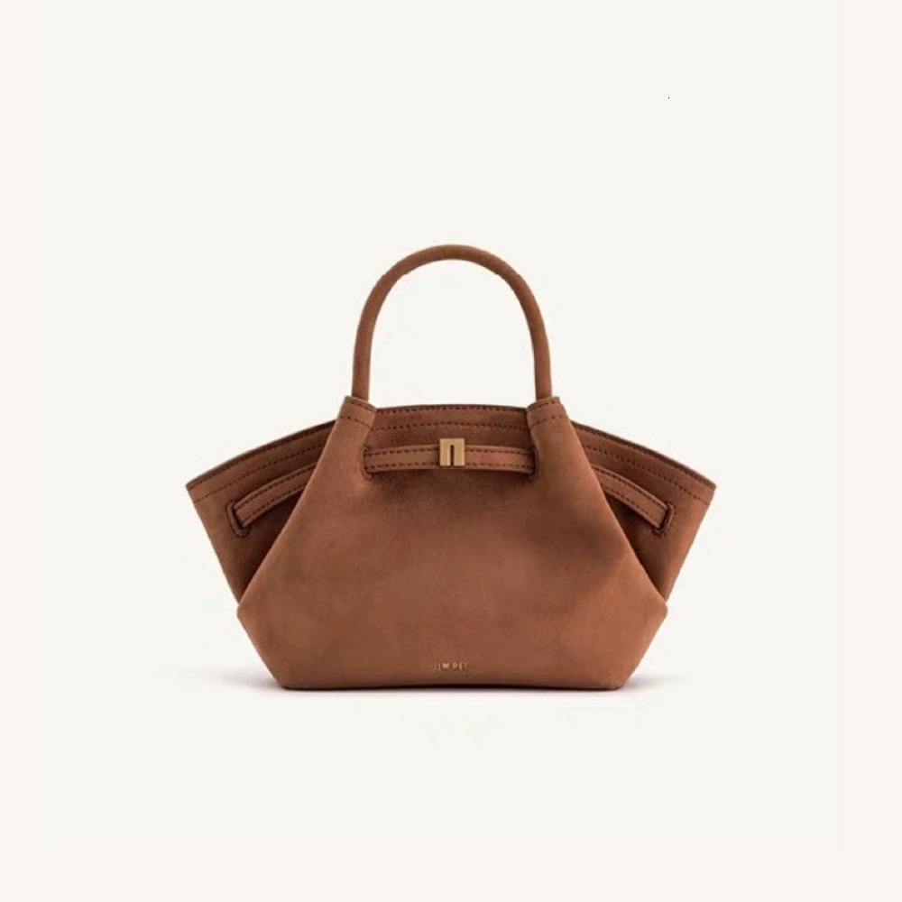 New Fashion French Women s Suede Leather Underarm Handbag Designer Women s Handbag bag