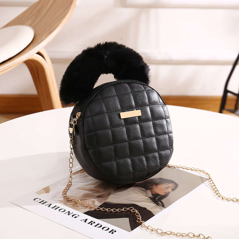 Ladies Handbag Wholesale Of Foreign Trade Korean Edition Women's Shoulder Niche Fashion Small Round Bags